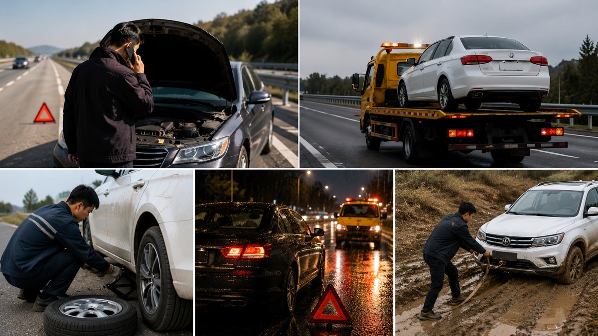 龙潭道路救援服务项目创作图